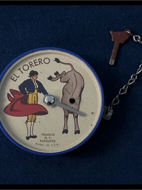 El Torero Trick Illusion Bull Decapitation  Franco American Novelty Co New York